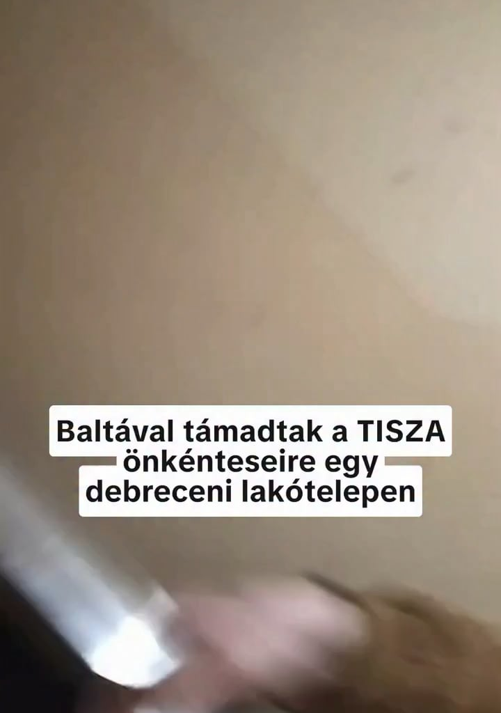 Baltával támadtak a TISZA önkénteseire