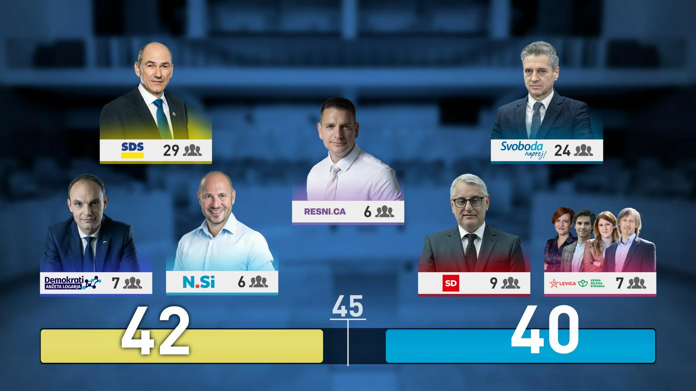 Javnomnenjska anketa za parlamentarne volitve