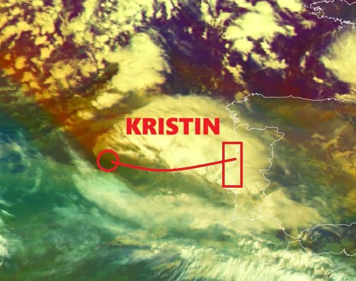 Kristin em aproximação ⚠️ (muita atenção não é para brincadeiras)