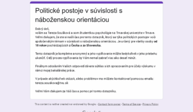 [All] [5m] Politické názory a postoje