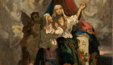 Unirea Principatelor Romane, pictura de Nicolae Grigorescu.