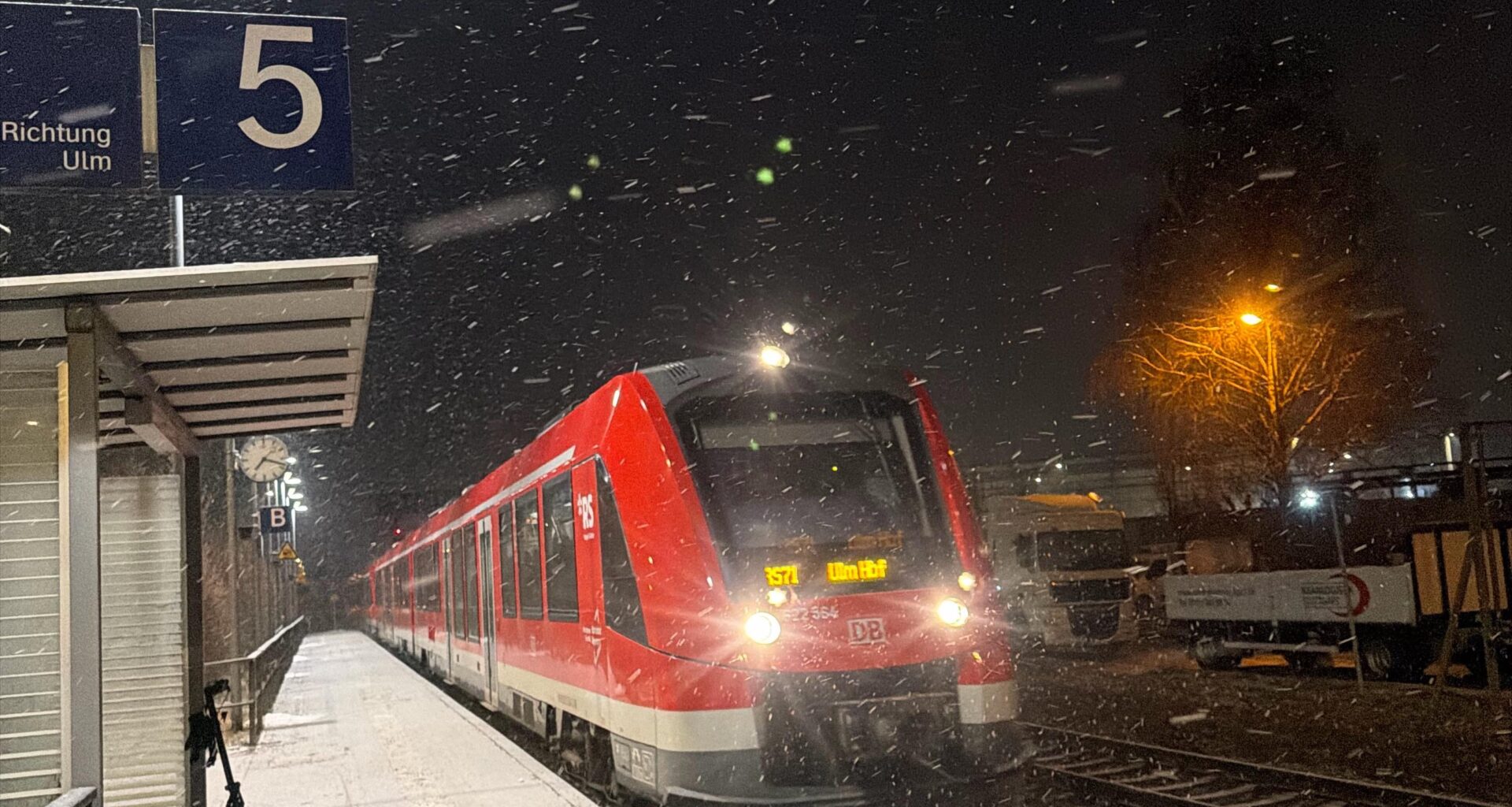 Cold morning, beautiful view. ❄️ 🌨️