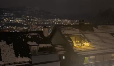 The mountains are singing in Bergen tonight