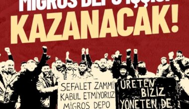 TKP, Bornova Özkanlar Migros önüne eylem çağrısı yaptı