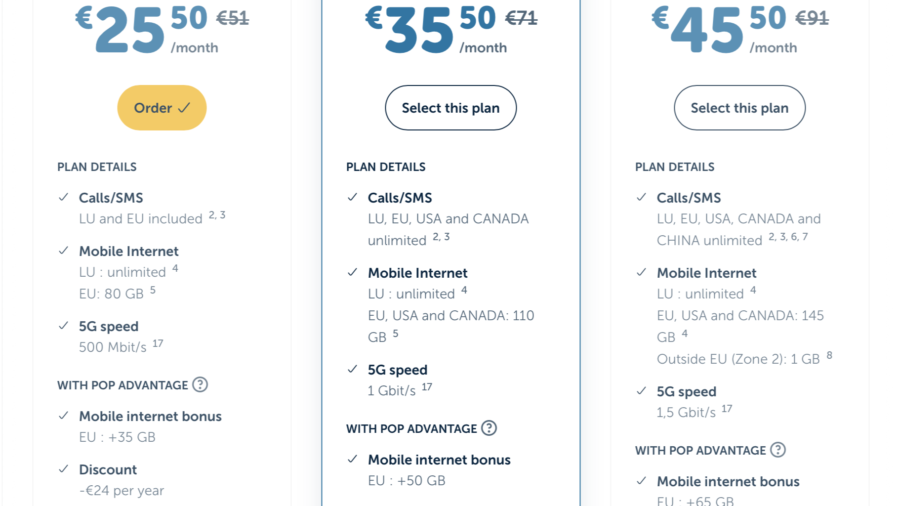 POST Lux phone plan speed caps?