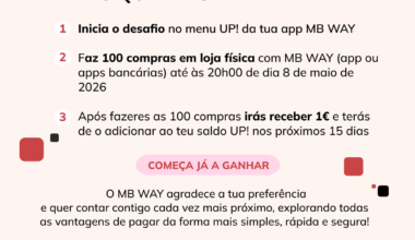 MB Way lança campanha incrível: faz 100 compras e ganha 1€