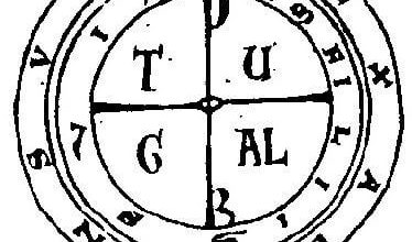 Selo utilizado por D. Afonso Henriques na bula manifestis probatum (que concedeu a independência a Portugal), um dos primeiros símbolos de Portugal.