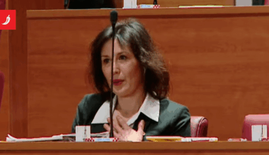 VIDEO Daliju Orešković stresla struja u Saboru