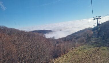 Pogled danas sa Sljemena na Zagreb