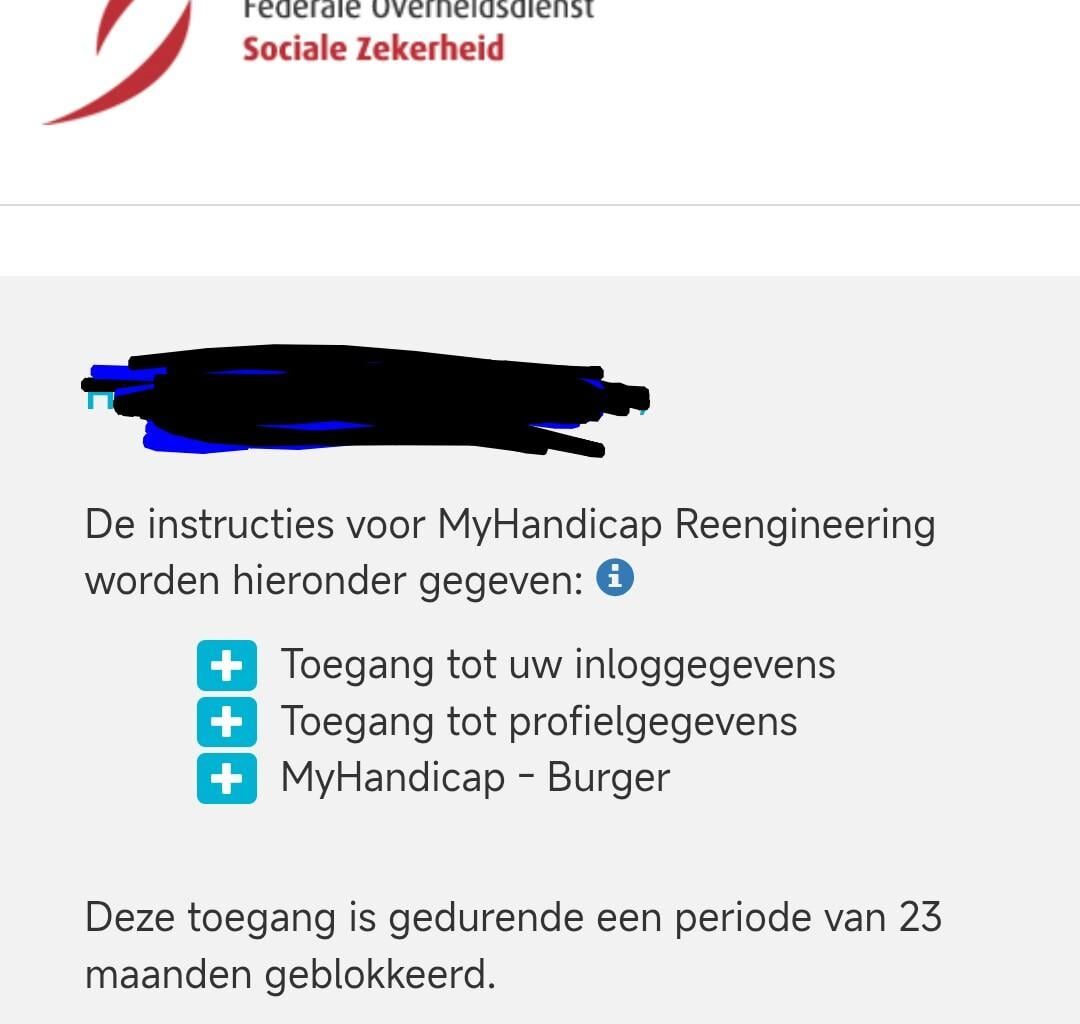 Geblokkeerd op MyHandicap voor 23 maanden?