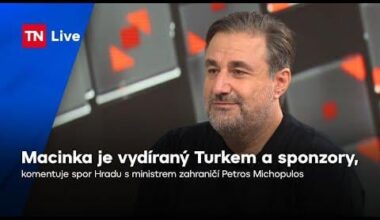 Michopulos: Vydíraný je i sám Macinka, je pod tlakem Turka a sponzorů