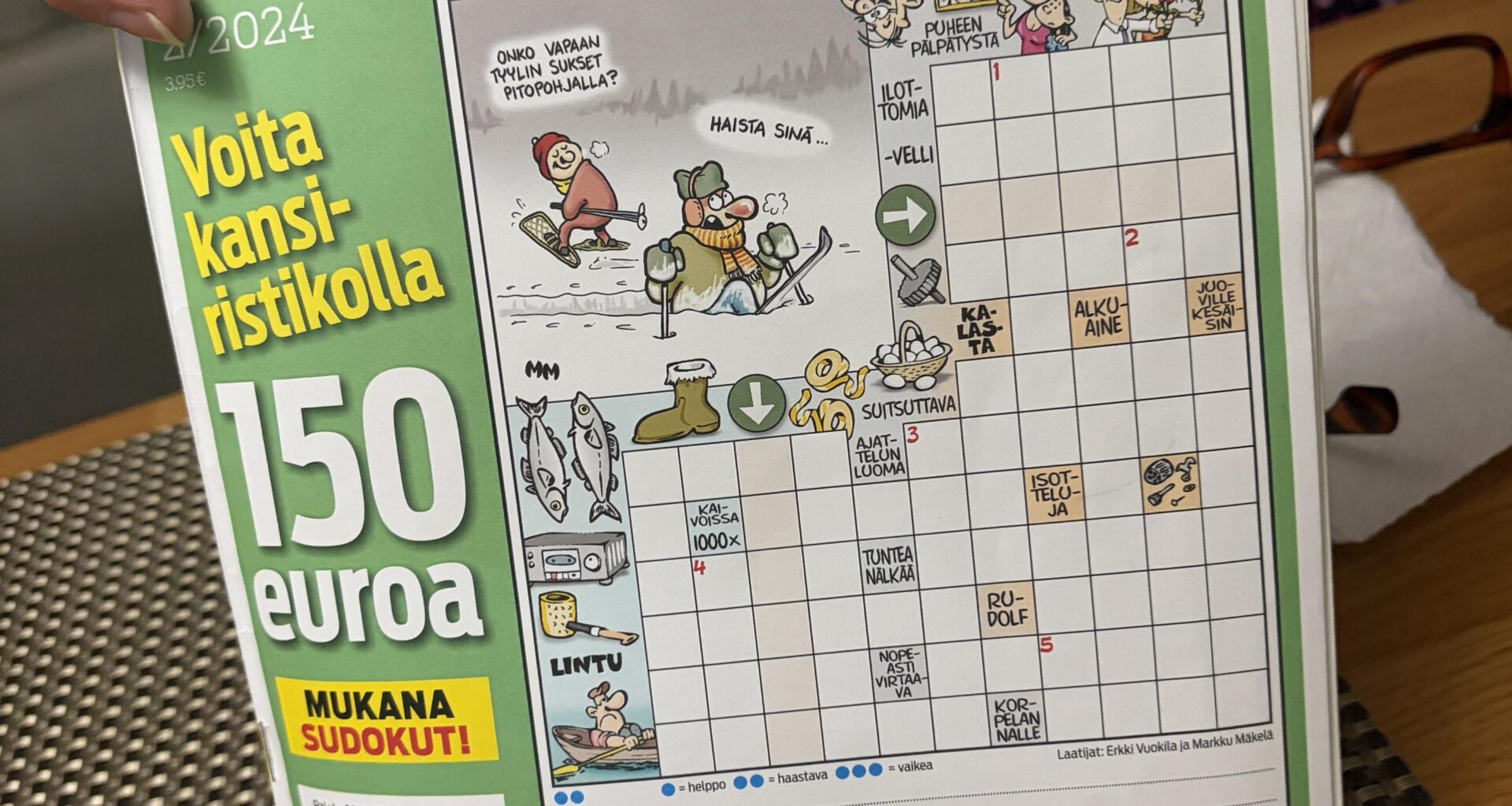 Finnish Crossword puzzles