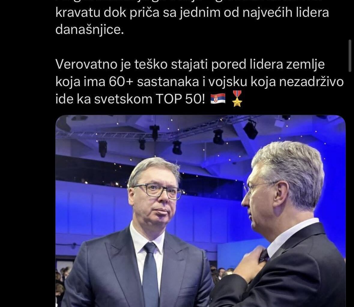 Hrvati, da li vam je i koliko vam je krivo što nemate jednog od najboljih svetskih lidera?