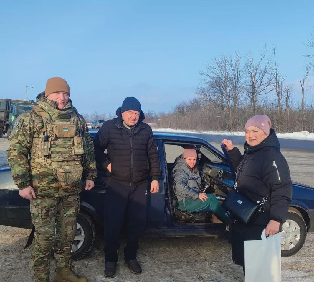 Police unit evacuates woman after two Russian drones destroy house near hers in Kharkiv oblast