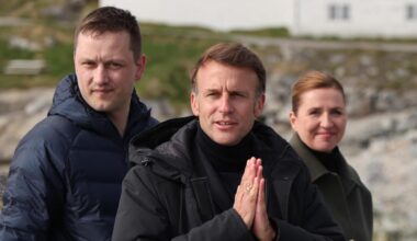 Macron hosts Danish and Greenlandic leaders in Paris