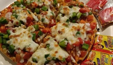 Homemade pizza ever made 😋🍕