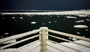 Late night sea view, Helsinki