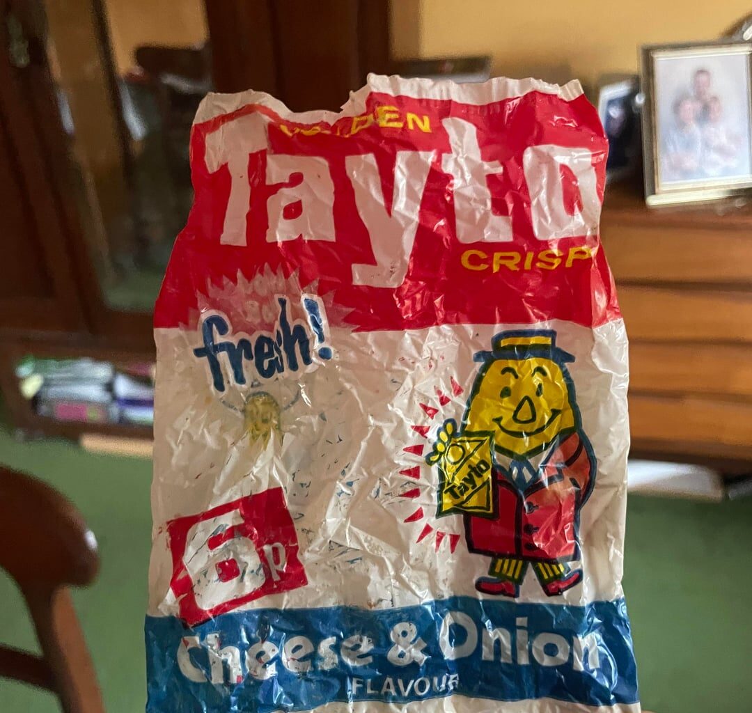 Old Tayto and Konks & Robbers