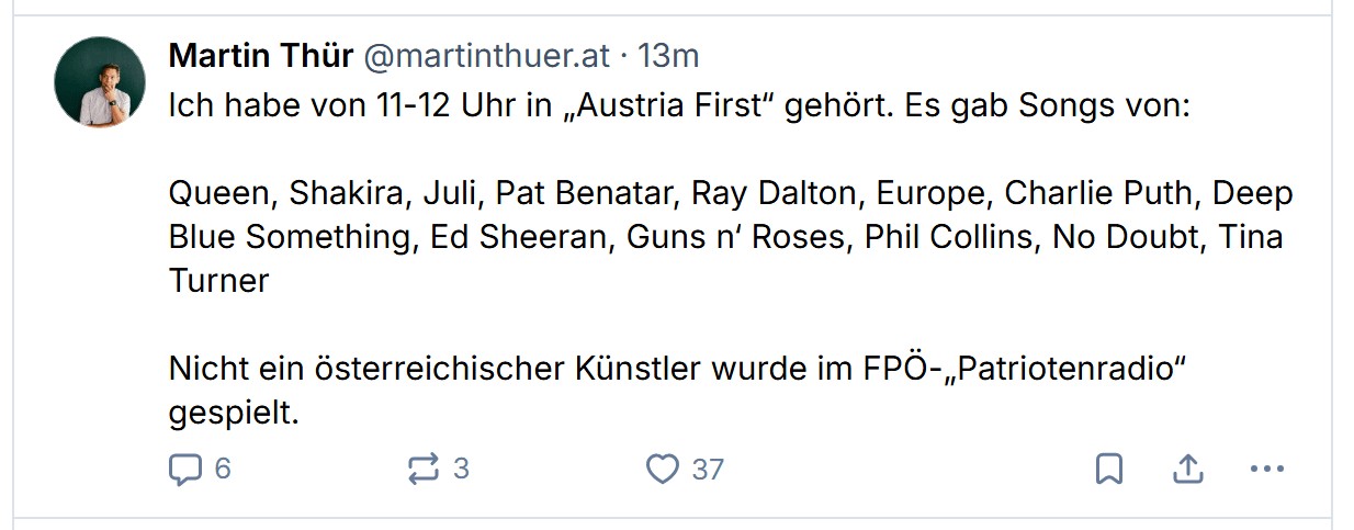 kleine Worte, keine Taten