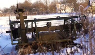 ​Ukrainian Forces Present Pliushch Robotic System for Remote Communications Deployment | Defense Express