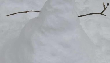 My first snowman ⛄️