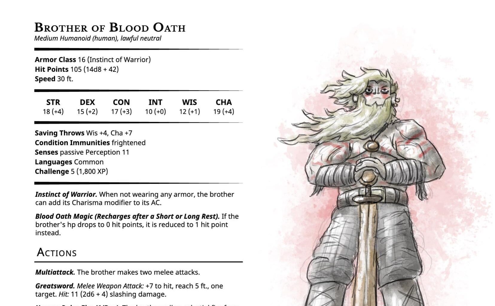 Making D&D-creatures based on Finnish Music - Taivas Lyö Tulta by Teräsbetoni