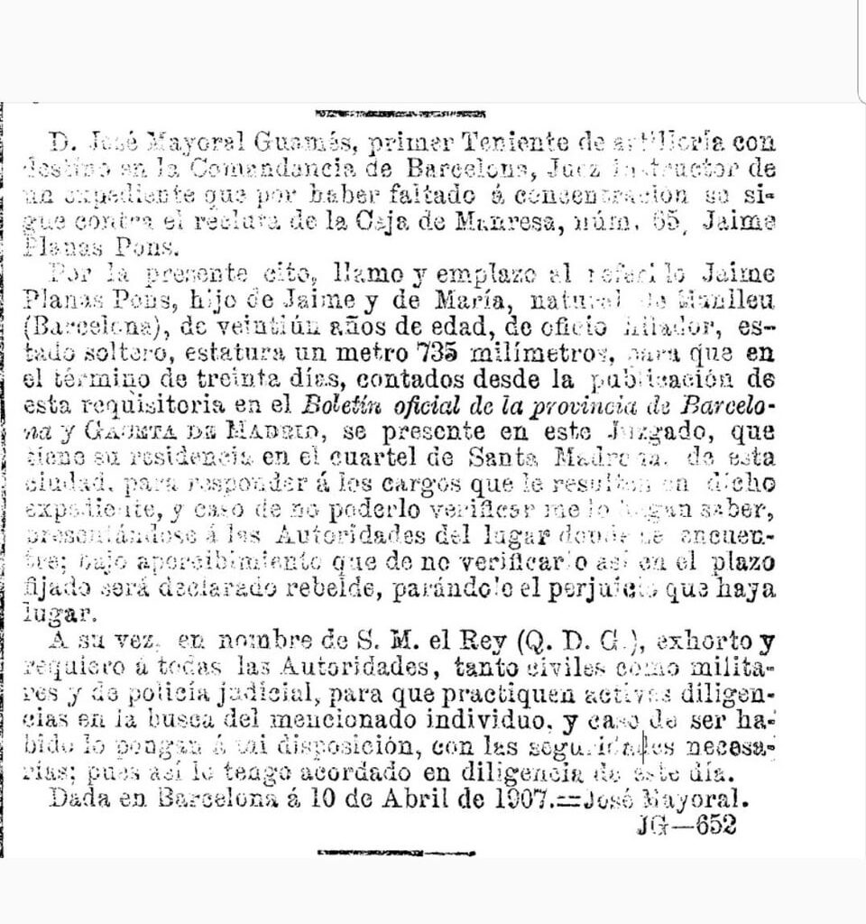 La leyenda familiar del prófugo y su novia