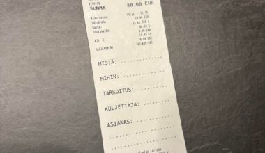 taxi ripoff on new year, 80€ for 16km