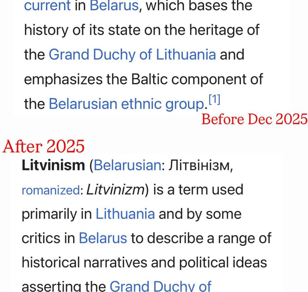 What’s the deal with this? Is this some sort of covert anti-Lithuanian propaganda on English Wikipedia?