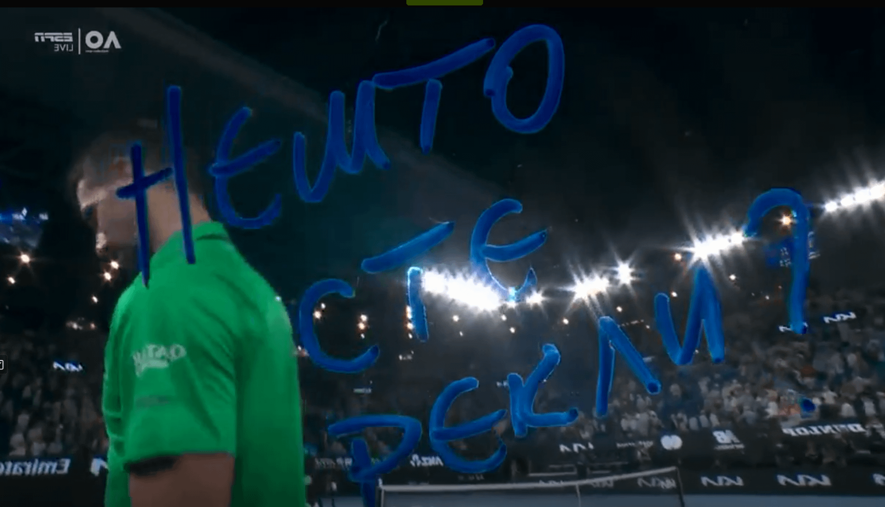 Nole poslao poruku Informeru.