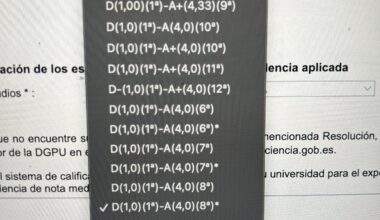 Help with equivalencia de nota media de estudios universitarios realizados en el extranjero
