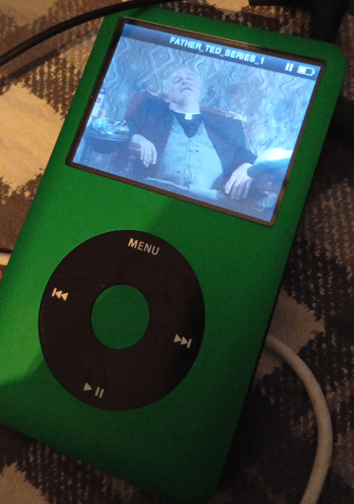 I just randomly felt like putting it on an iPod