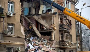 russian drone strike on Odesa kills 3, injures 35, more may be under rubble.