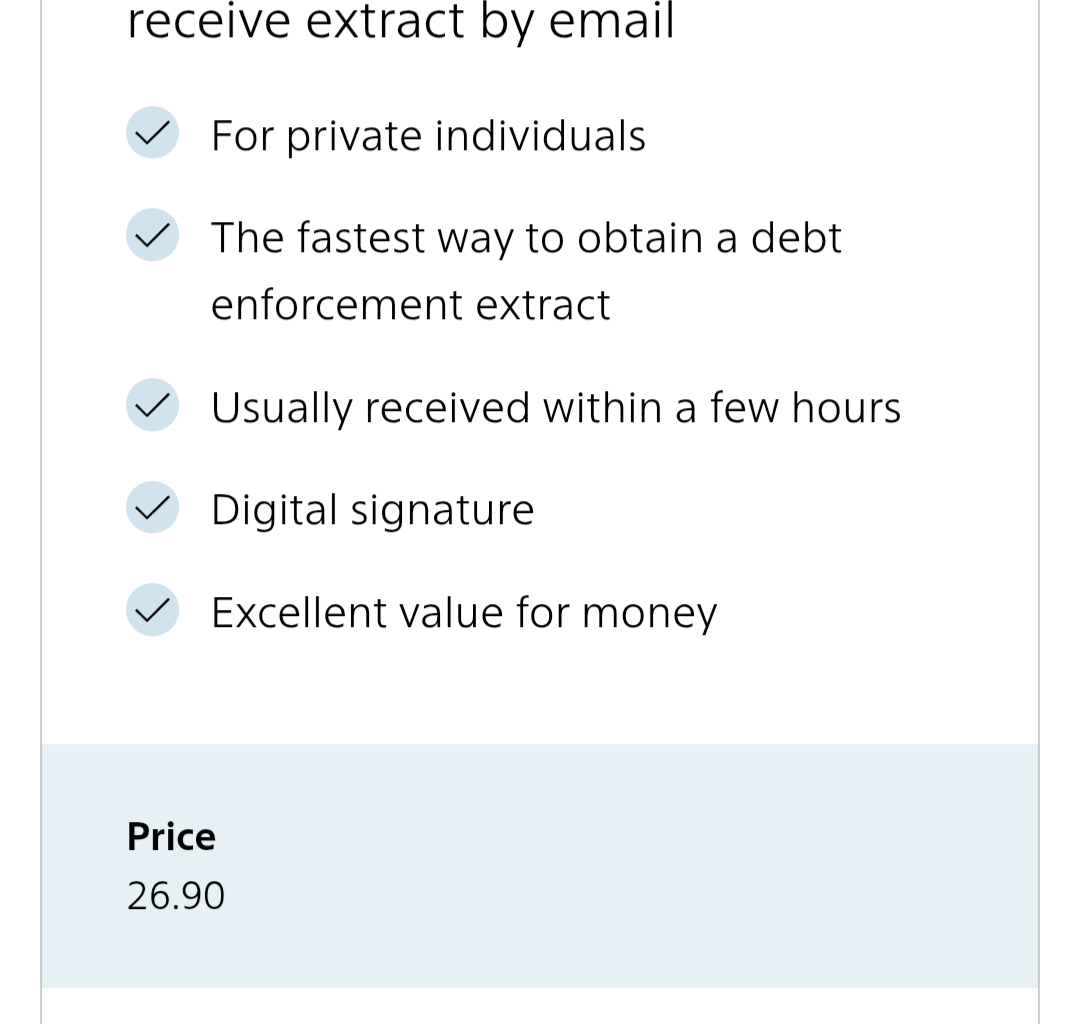 Government service improvement?