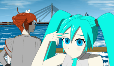 Hatsune Miku un Kasane Teto Rīga