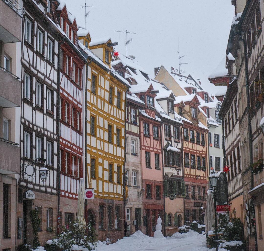 Experiencing my first snow living in Germany as an Aussie ❄️
