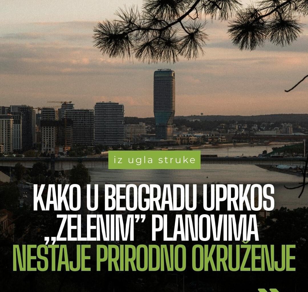 Uprkos „zelenim” planovima, Beogradu nestaje zelenilo. Urbanistkinja objašnjava kako