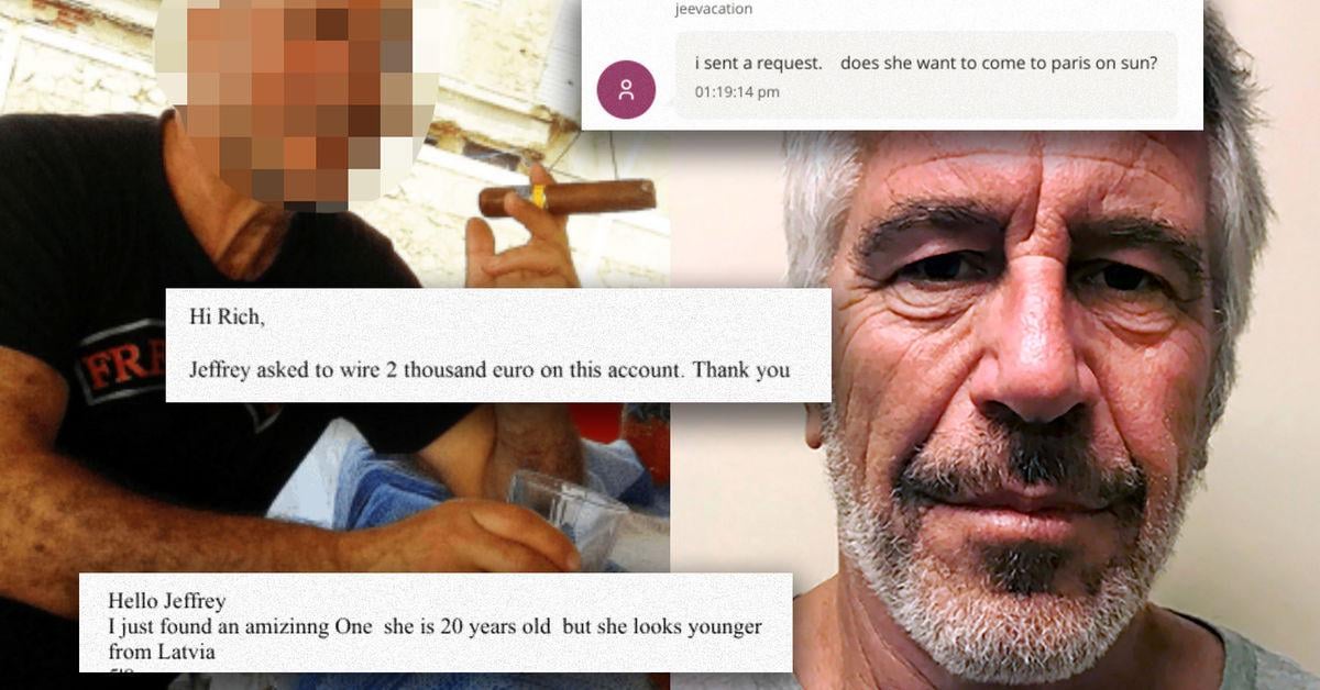 Okänd svensk skickade kvinnor till Epstein