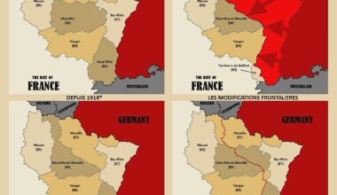 Comment la guerre a redessiné les départements de l'est de la France