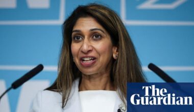 Tories say mental health claim about Suella Braverman was ‘sent out in error’