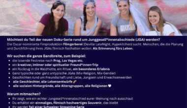 Do you want to be in a Swiss Doku-Series about Bachelor Trips?