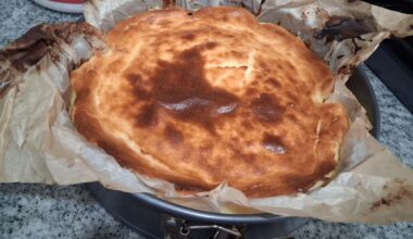 Intentando recrear la tarta de queso de La Viña