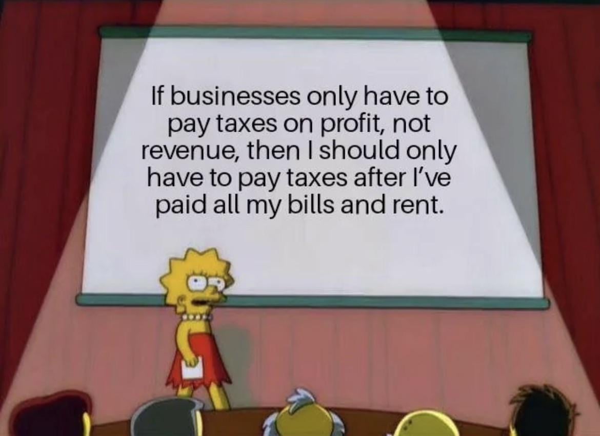 I pay taxes on my salary and then pay taxes on things I spend that salary with
