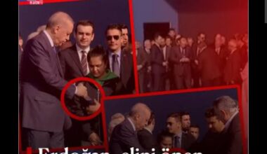 Cumhurbaşkanlığı Erdoğan Elini öpen çocuğa ve babasına 200 Lira harçlık verdi
