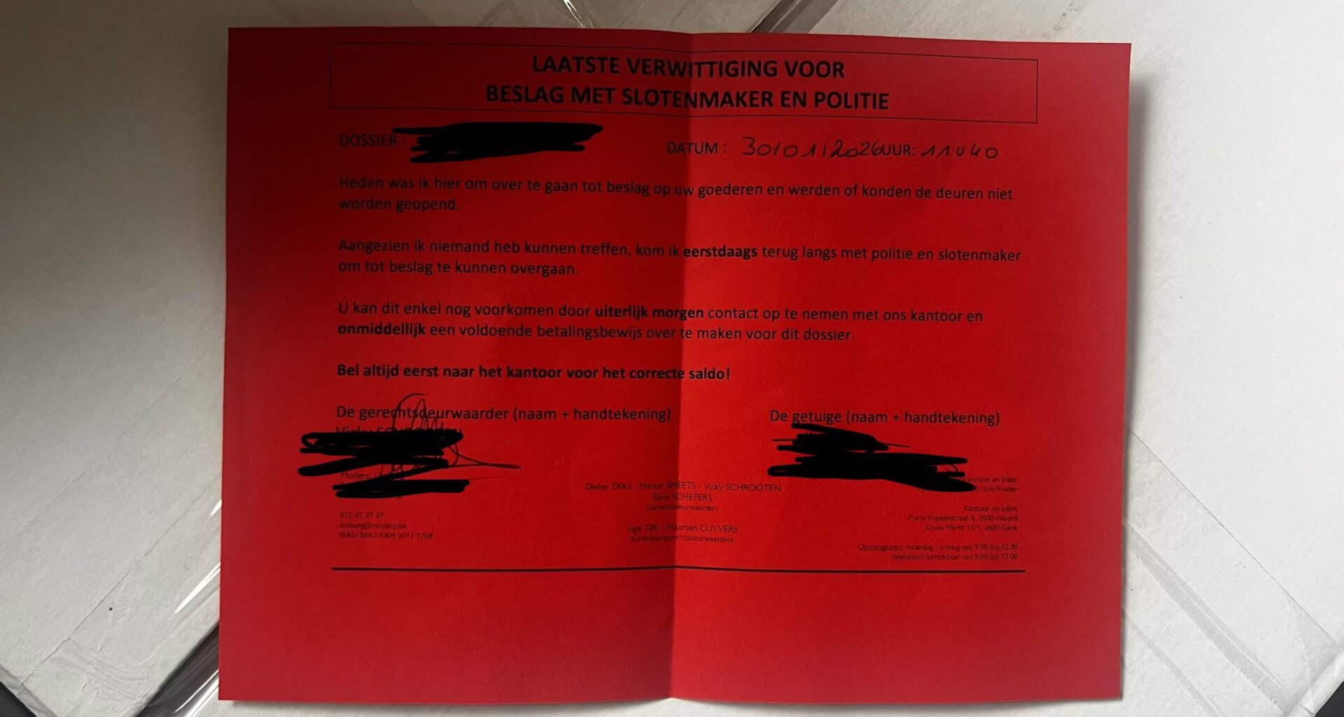 Gerechtsdeurwaarders