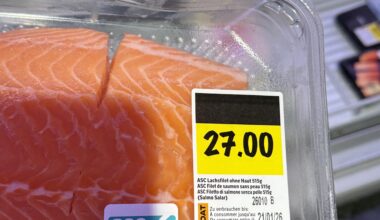 Salmon at Coop - now with    % Discount