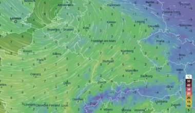 The Atlantic will push winter away for at least one day – on Friday, temperatures will reach up to 7 °C.