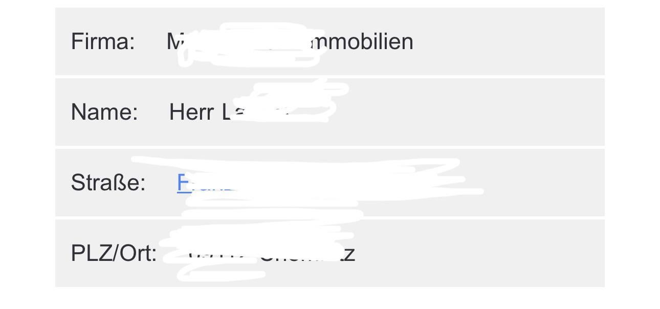 Is this a rental scam? Immowelt listing, but contacted by a different person