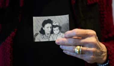 A Holocaust survivor born in a concentration camp shares her story