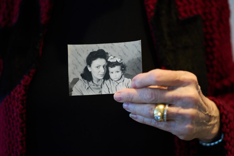 A Holocaust survivor born in a concentration camp shares her story
